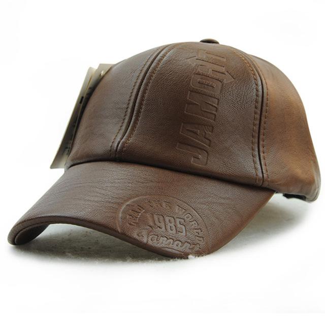 Men Leather Hat