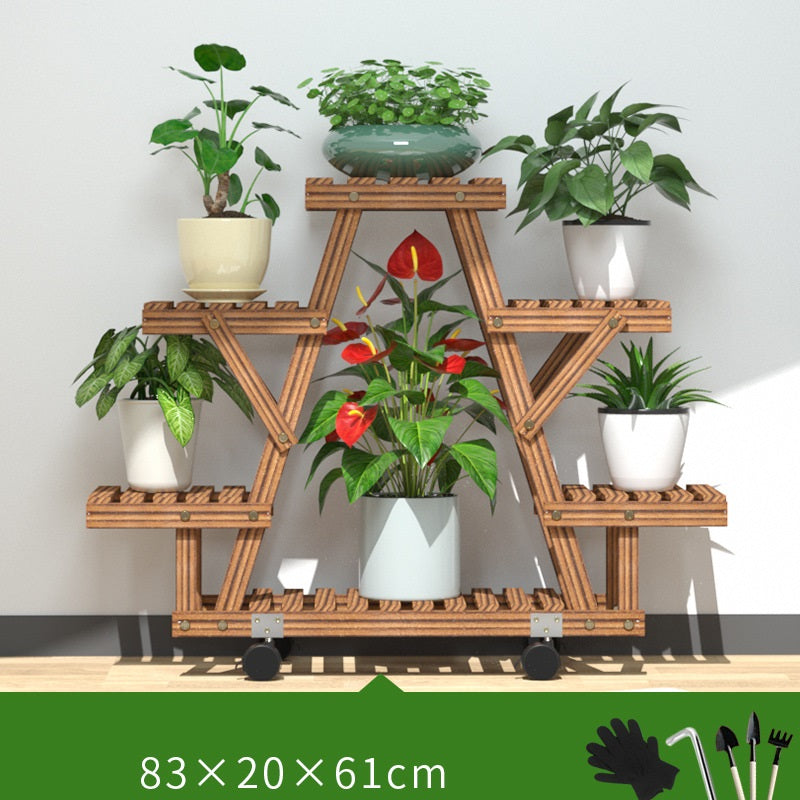 Anti-corrosion Multi-layer Indoor And Outdoor Garden Balcony Rack