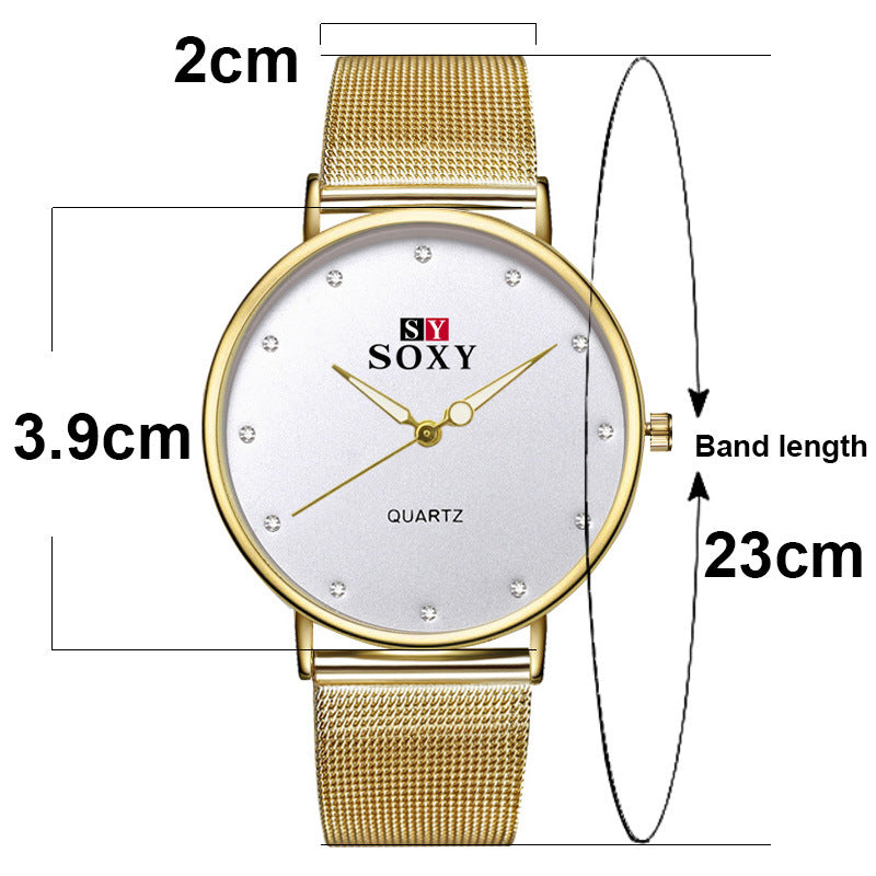 Unisex Quartz Watche