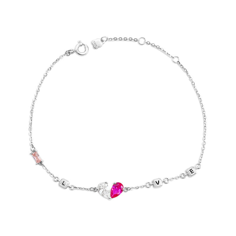 S925 Sterling Silver High-end Heart Jewelry