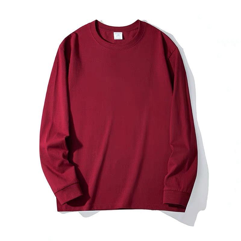 Men's Pure Cotton Thick, Long-sleeve T-shirt