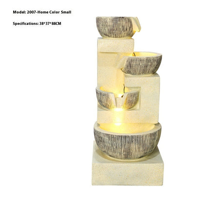 Indoor Fountain Water Decoration Living Room Humidifier Decoration