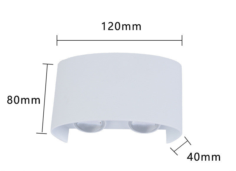 Outdoor Rainproof Led Wall Lamp