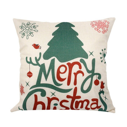 Christmas Hot-selling Home Sofa Office Creative Linen Pillowcase