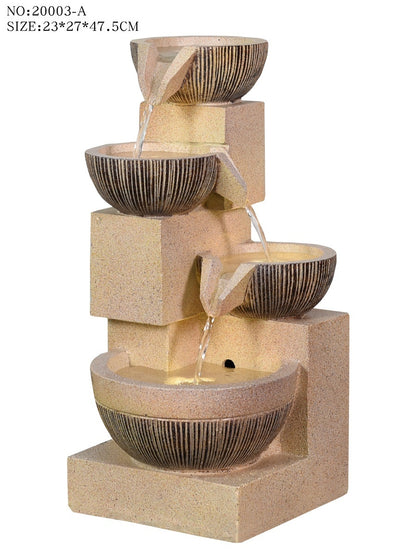 Indoor Fountain Water Decoration Living Room Humidifier Decoration