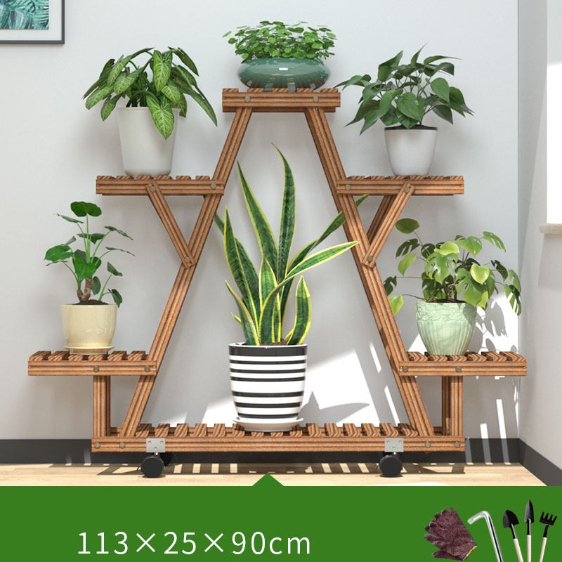 Anti-corrosion Multi-layer Indoor And Outdoor Garden Balcony Rack
