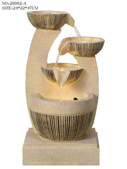 Indoor Fountain Water Decoration Living Room Humidifier Decoration