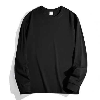 Men's Pure Cotton Thick, Long-sleeve T-shirt