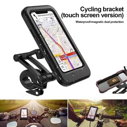 Waterproof Motorcycle Bike Mobile Phone Holder