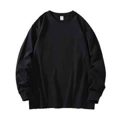 Men's Pure Cotton Thick, Long-sleeve T-shirt