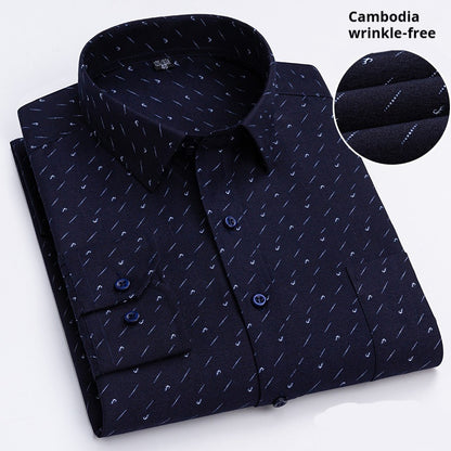 Men's Long-Sleeve Casual Shirt