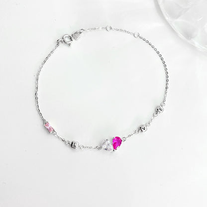 S925 Sterling Silver High-end Heart Jewelry