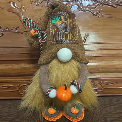 Hot Selling Faceless Standing Doll Pumpkin Christmas