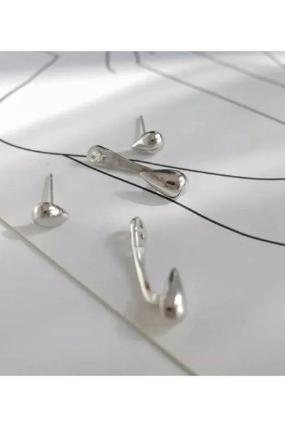 Teardrop Earrings For Women Elegant Minimal Classic Jewelry