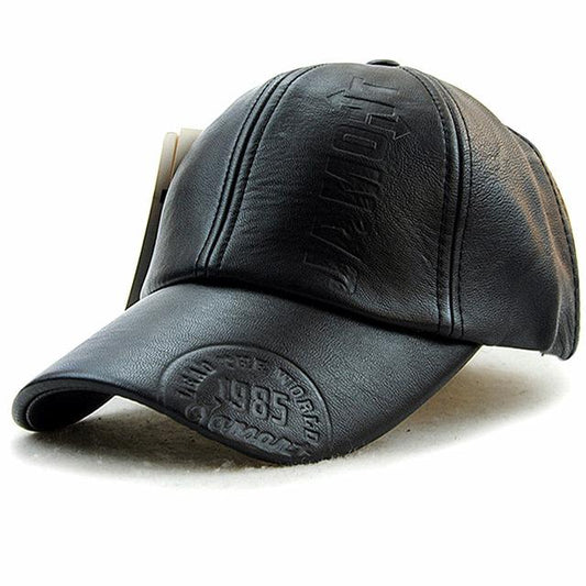Men Leather Hat
