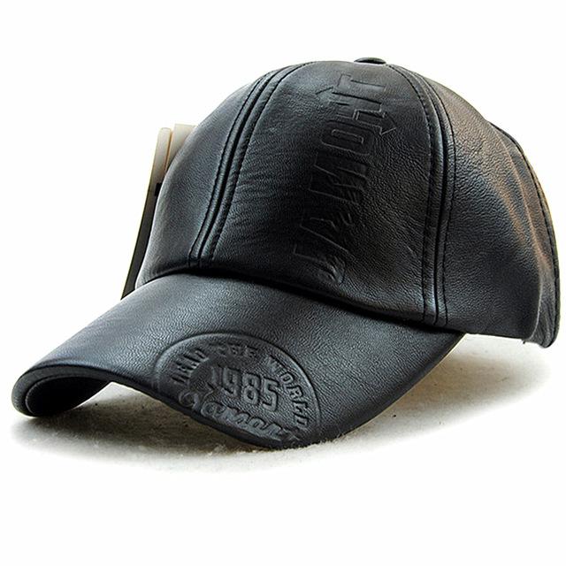Men Leather Hat