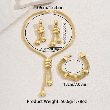 Women's Jewelry Set 18K Electroplated