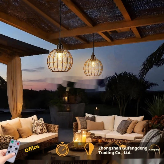 Outdoor Waterproof Camping Living Room Led Chandelier