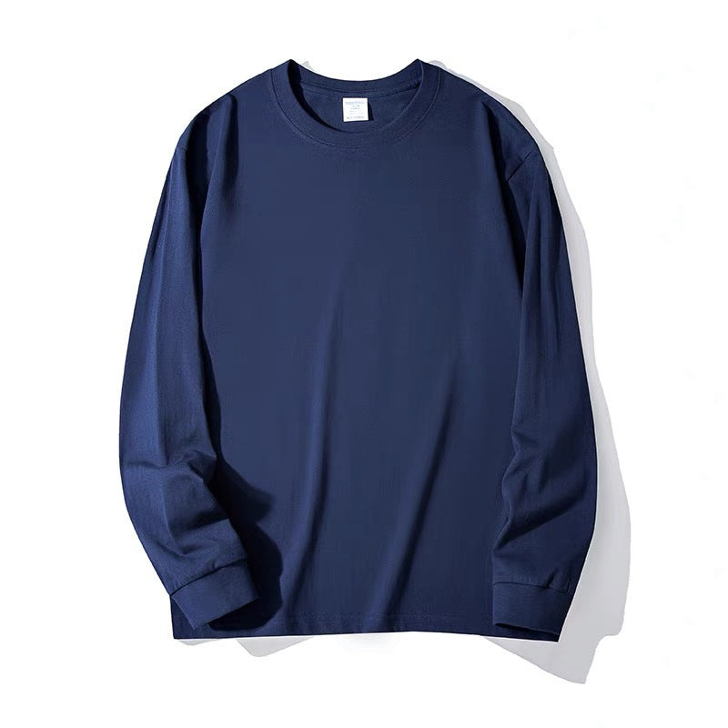 Men's Pure Cotton Thick, Long-sleeve T-shirt