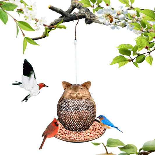 Cat Shaped Bird Feeder Cat Shaped