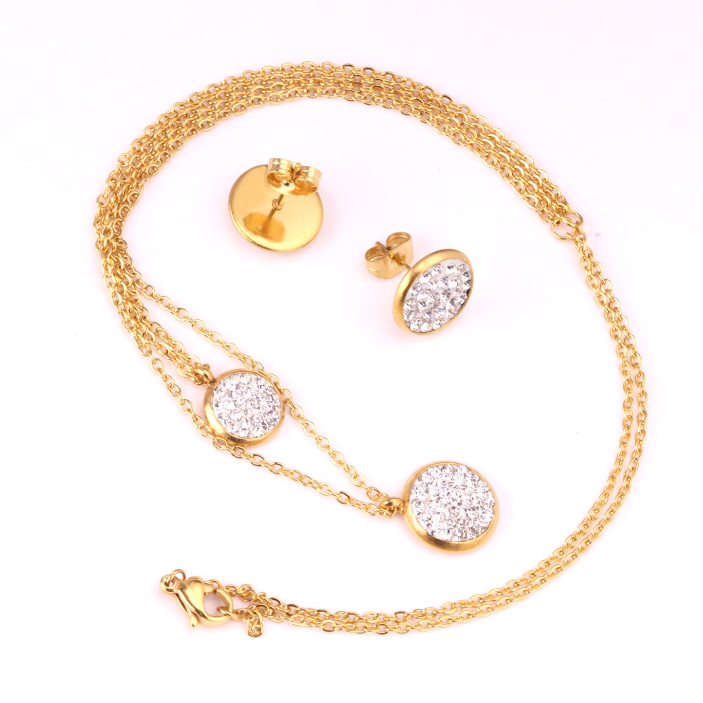 old Stainless Steel Jewelry Set For Women