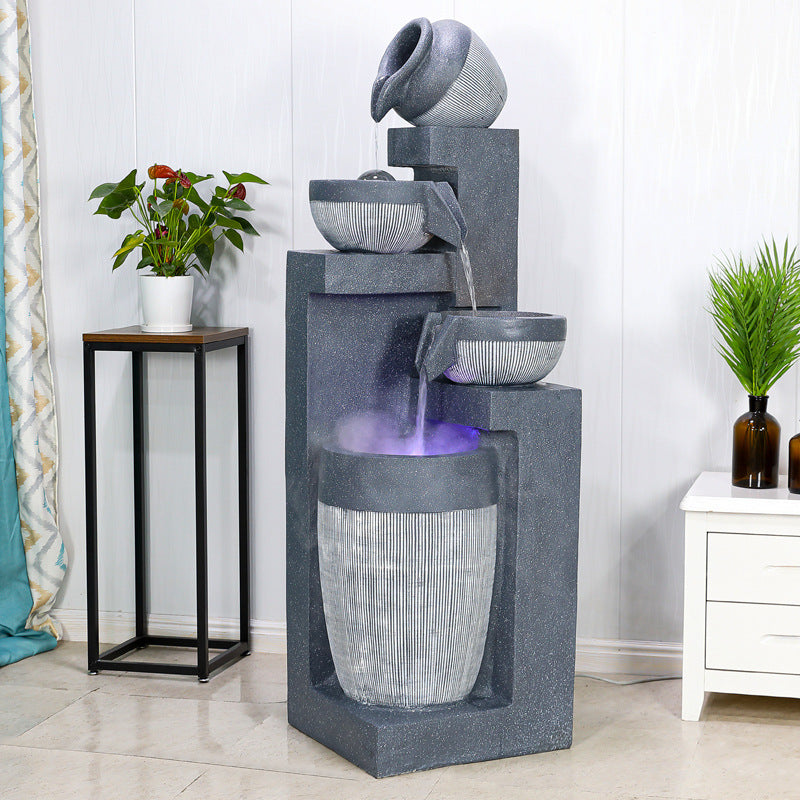 Indoor Fountain Water Decoration Living Room Humidifier Decoration