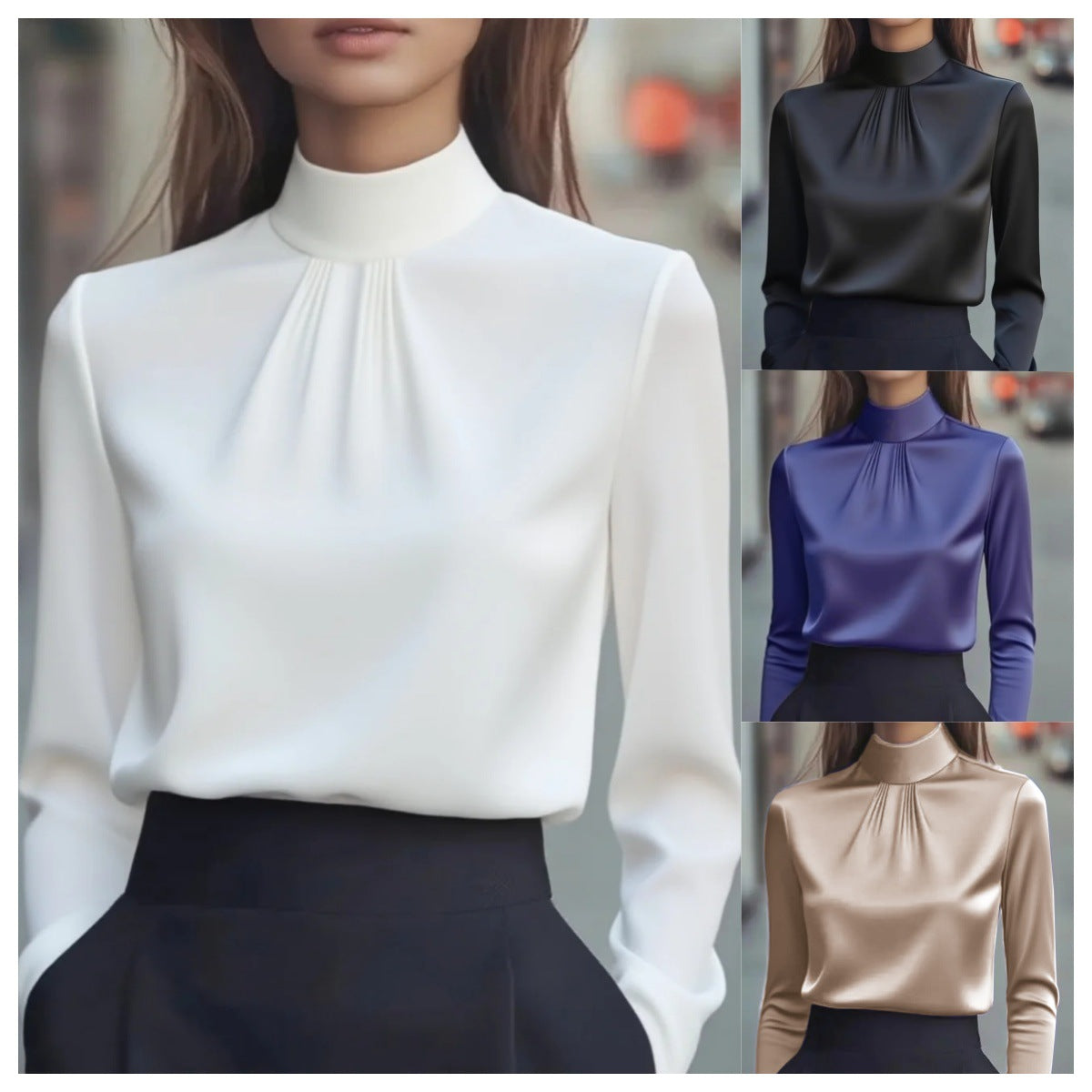 Women's Casual Long-Sleeve Shirt