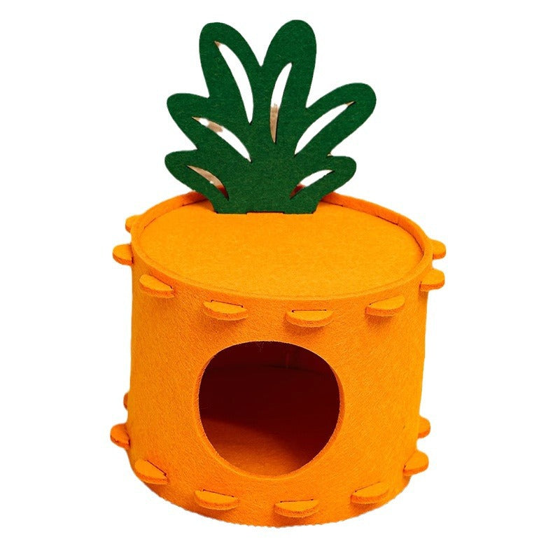 Felt Hamster Houses And Hideouts