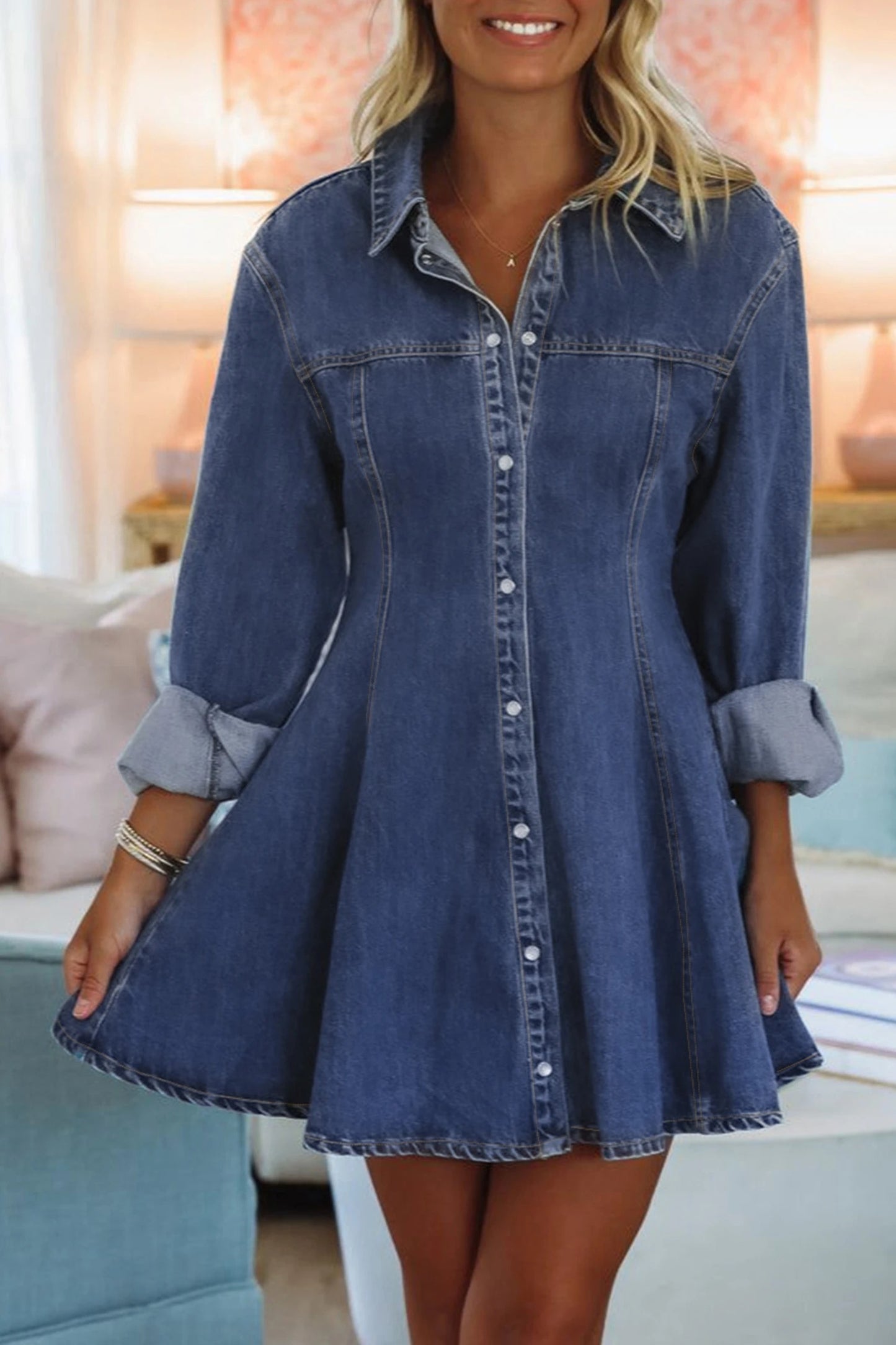 Ashleigh Blue Denim Shirt