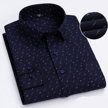 Men's Long-Sleeve Casual Shirt