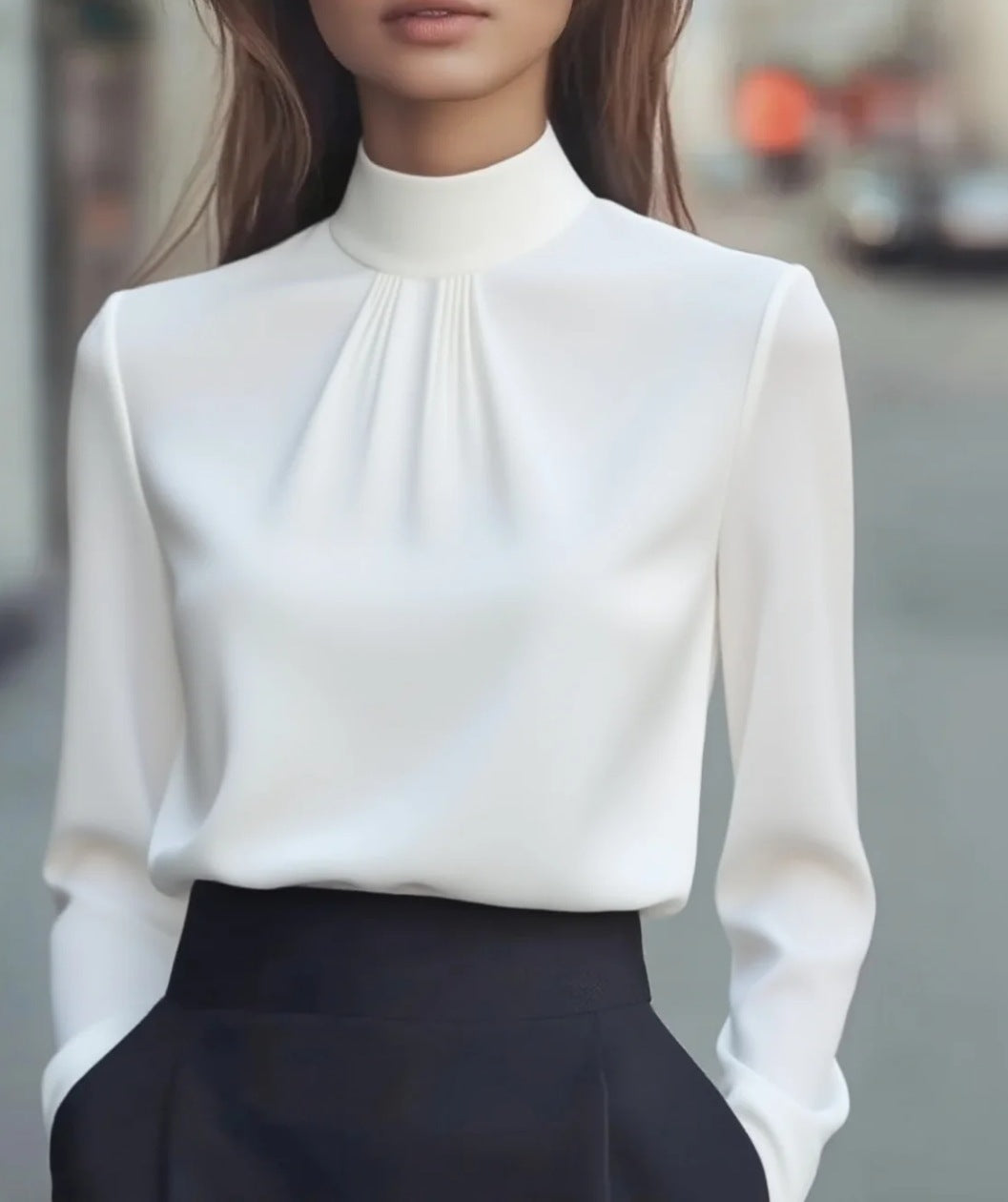 Women's Casual Long-Sleeve Shirt