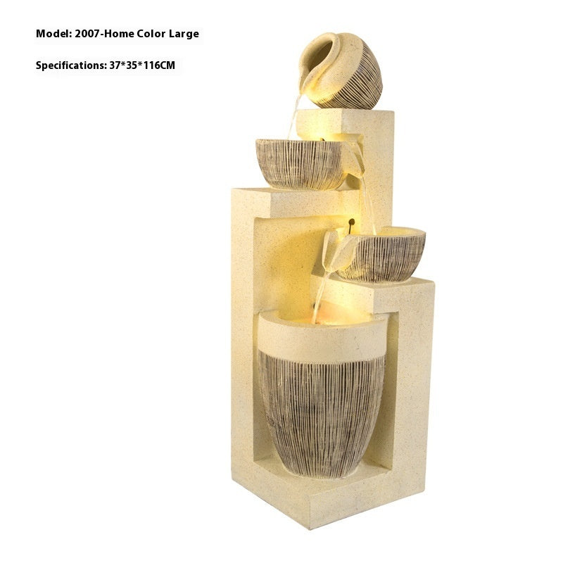 Indoor Fountain Water Decoration Living Room Humidifier Decoration