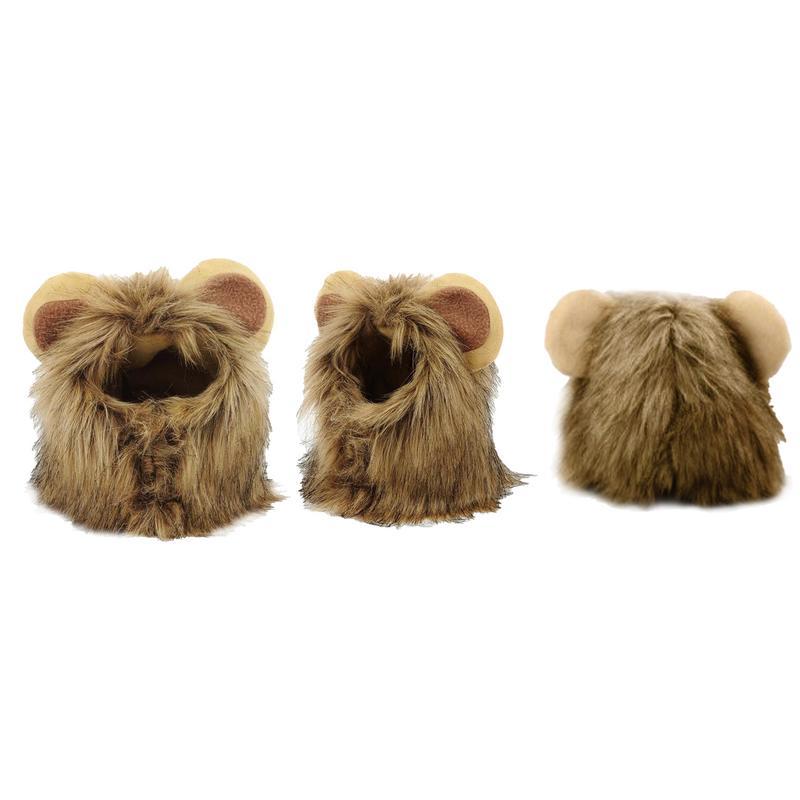 Pet Cat Decor Accessories Lion Wig
