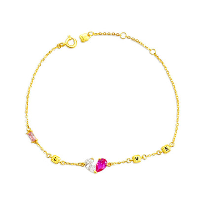 S925 Sterling Silver High-end Heart Jewelry