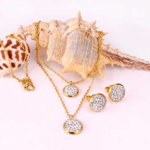 old Stainless Steel Jewelry Set For Women